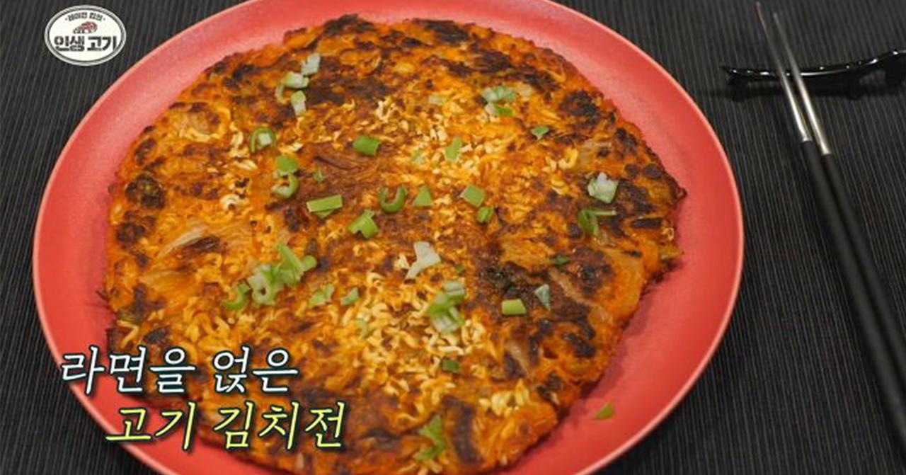 韓國新式泡菜煎餅食譜