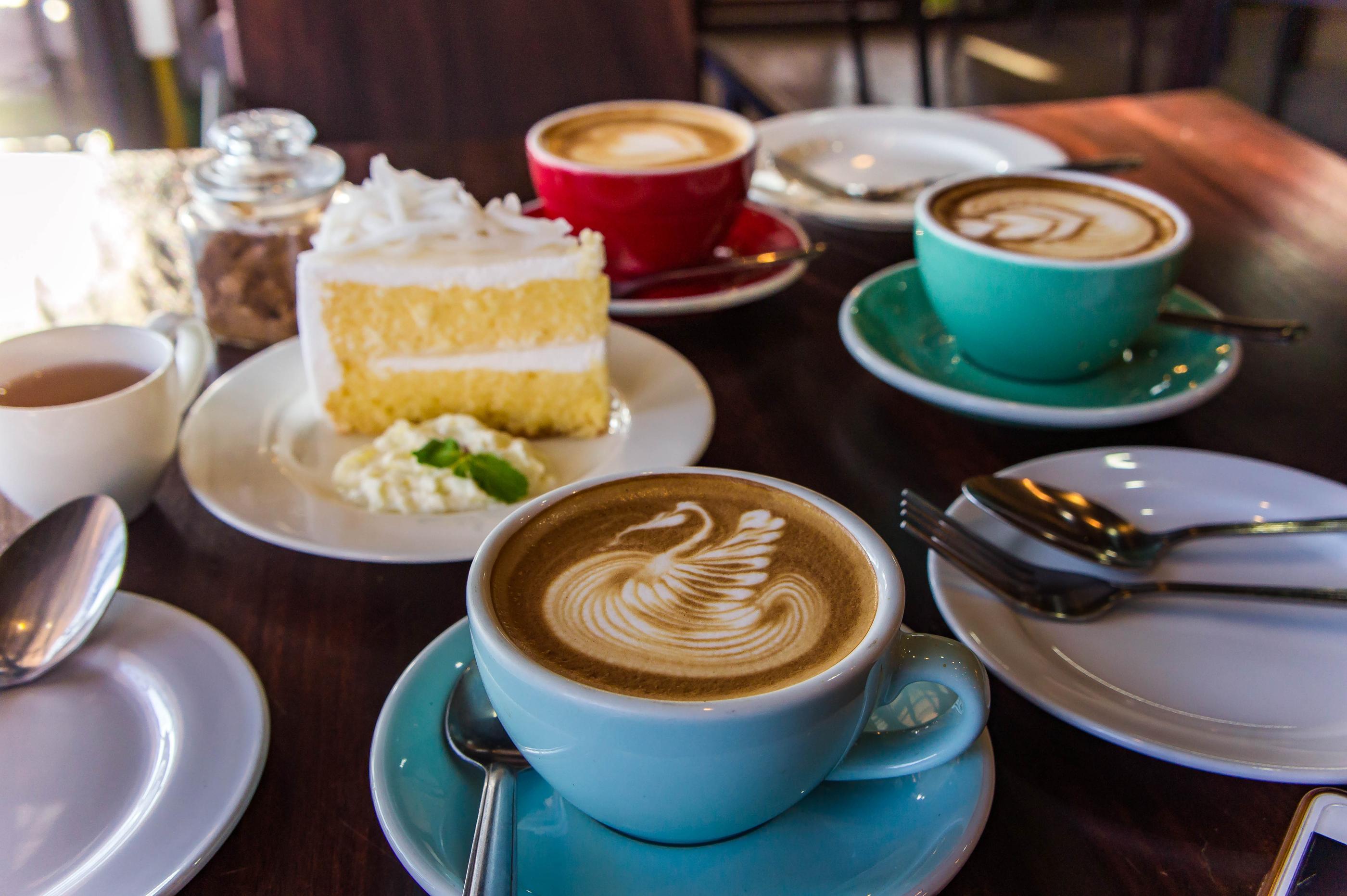 イクソンドンの海外風カフェ