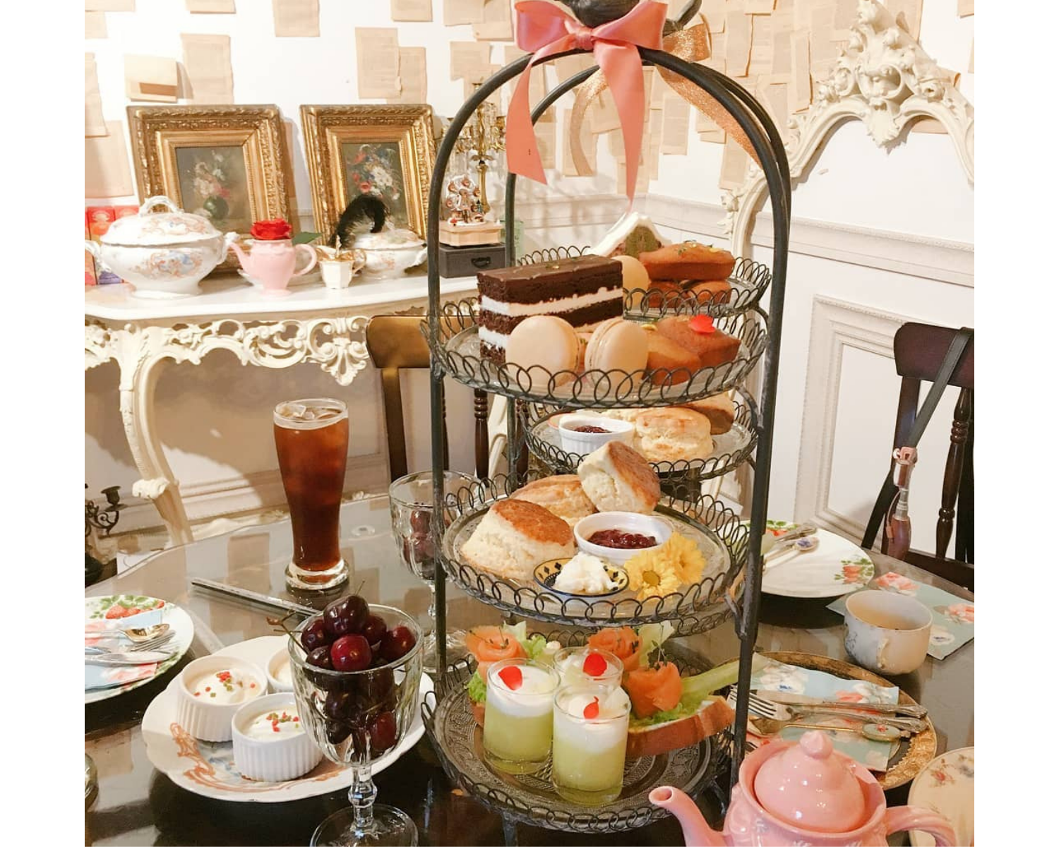 韓国カフェ、カフェ、イクソンドン、益善洞、アフタヌーンティー