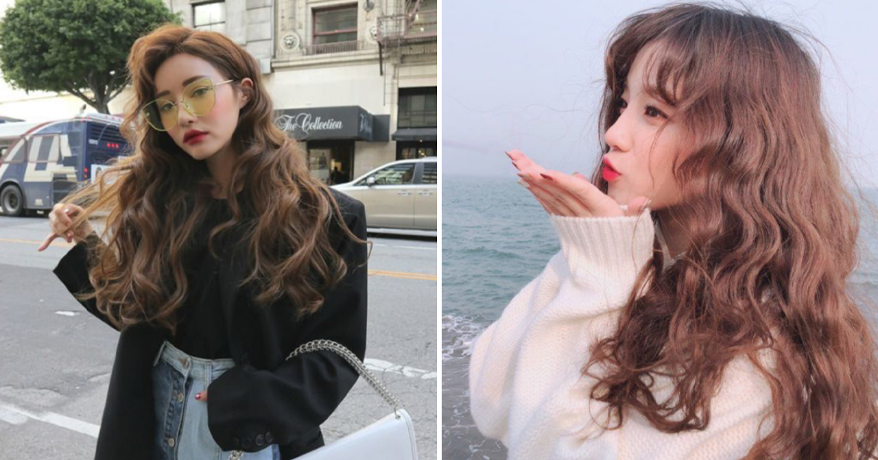 兩位展示最新秋冬流行髮色的女性，其中一位身處城市街道，另一位在海邊，展示髮型與自然環境的融合。