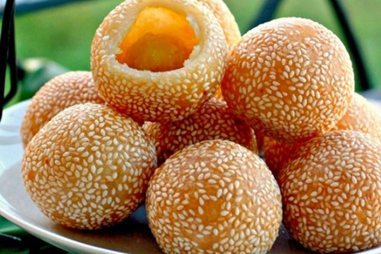 bánh rán ngọt việt nam 