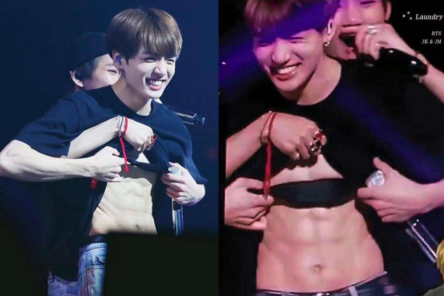 ไอดอลกับโมเมนต์น่าอาย jungkook bts 1