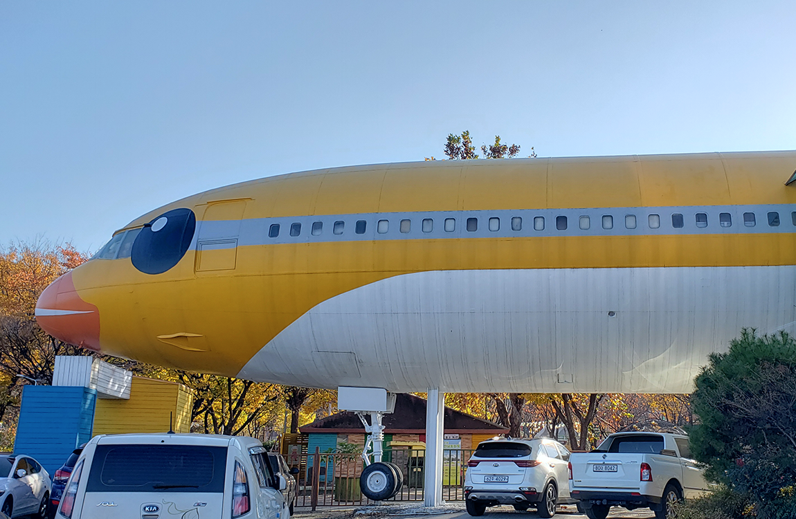 飞机 咖啡厅 大邱