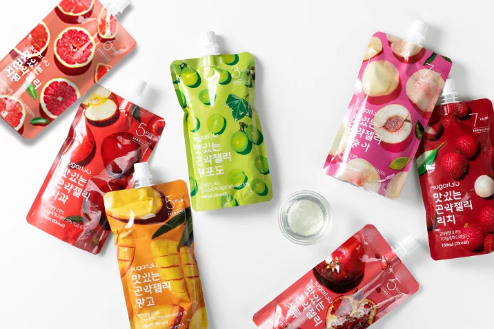 thạch jelly hàn quốc giảm cân calo thấp