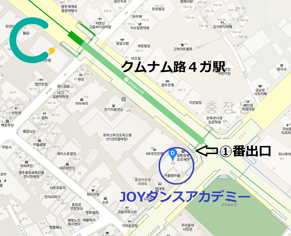 韓国旅行　BTS　光州　クァンジュ　J-HOPE　チョンホソク　バンタンソニョンダン　防弾少年団　光州5.18民主化運動
