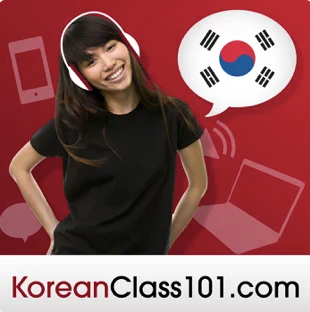 Learn korean podcast by korean class 101.com icon