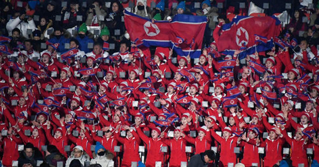 探索北韓國旗 「人共旗」