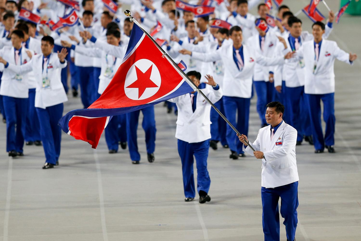 Tutto sulla bandiera della Corea del Nord