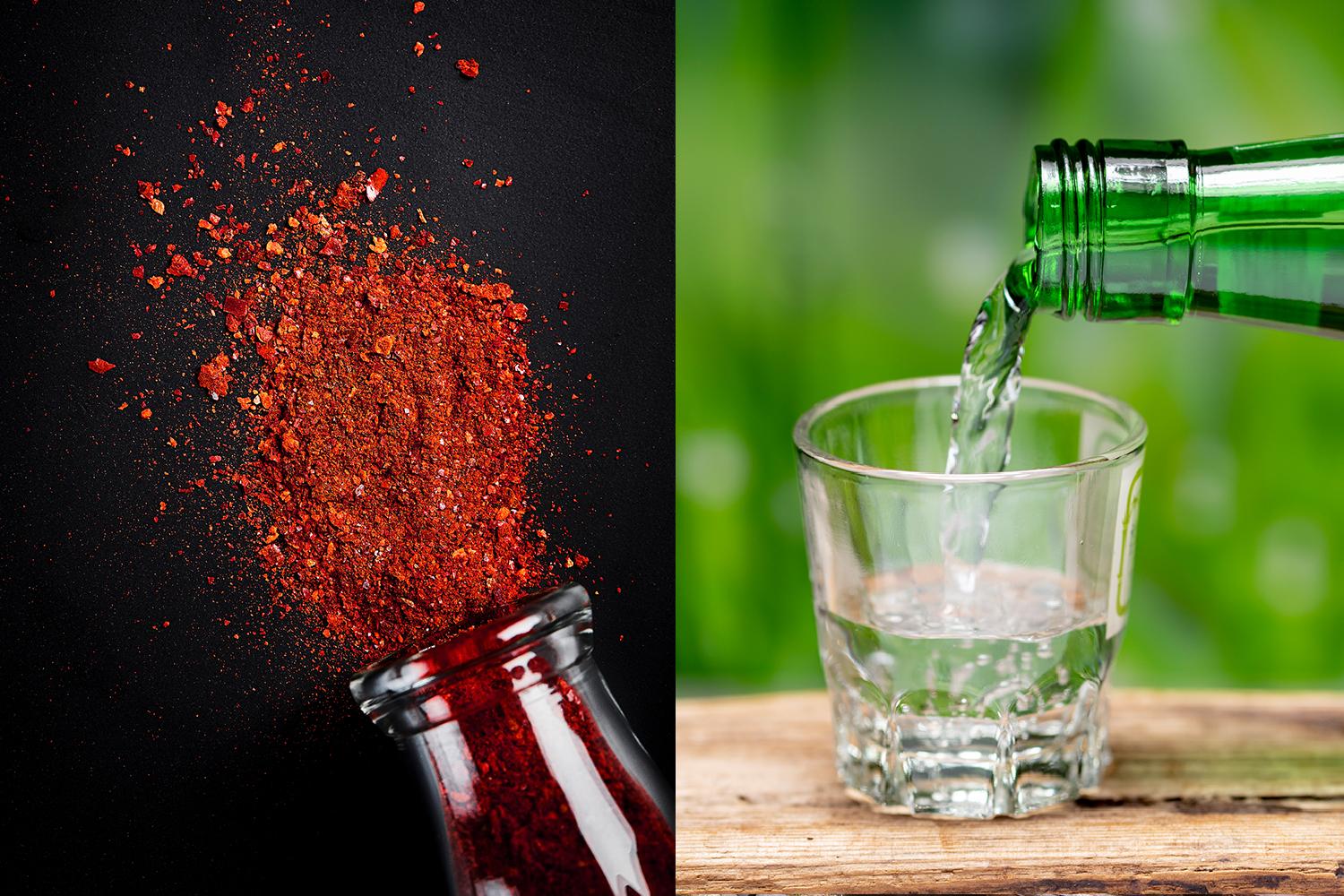 โซจูรสพริก