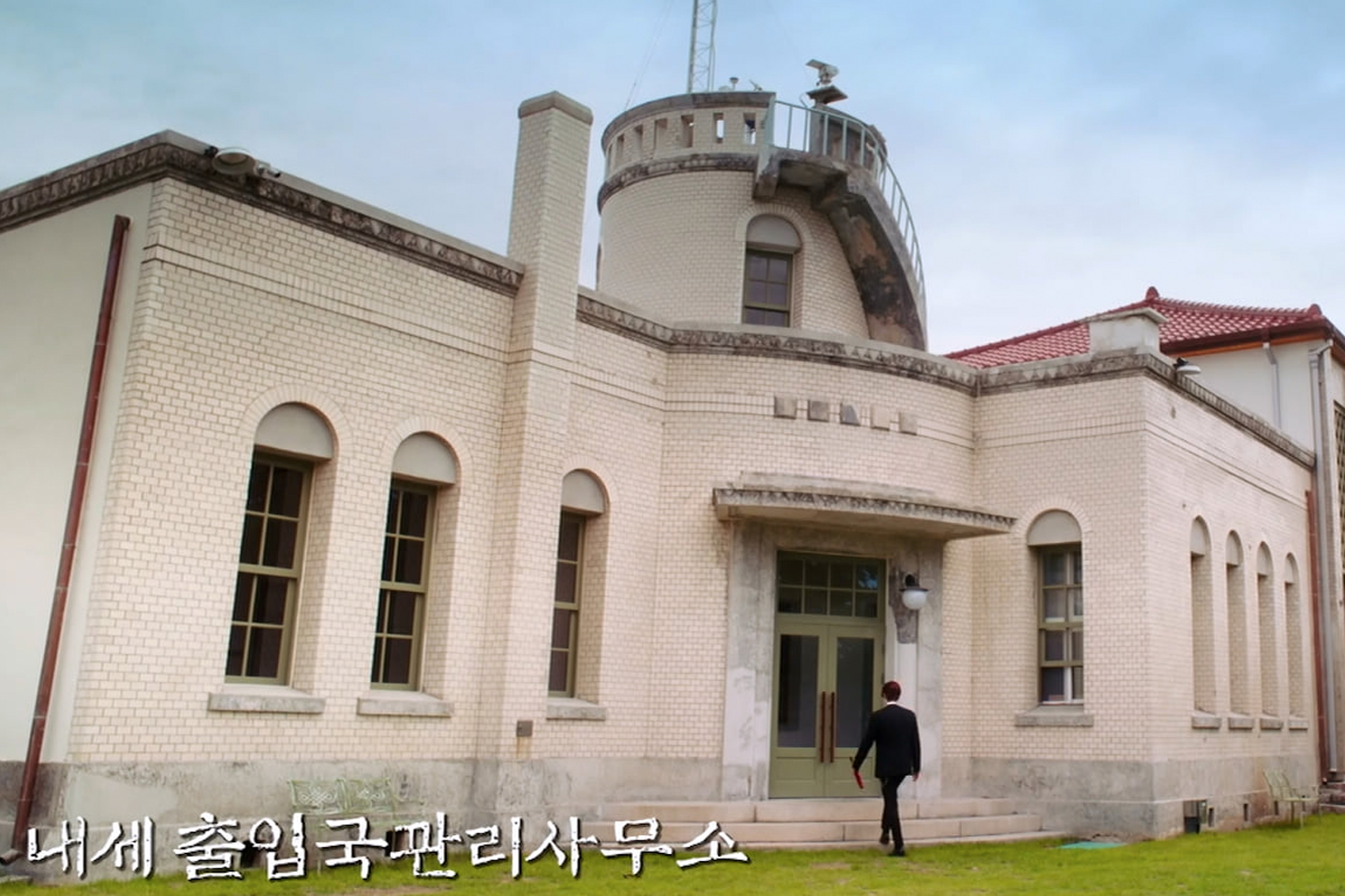 a beautiful building as seen on the korean drama the tale of the nine tailed