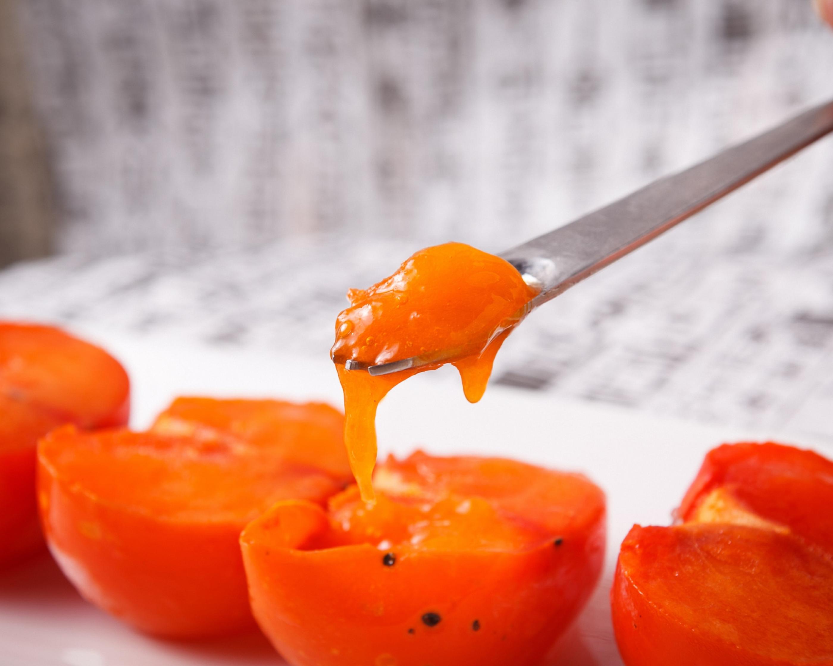 韓国の冬、韓国の果物、韓国ラーメン、韓国の柿、韓国の食後のデザート