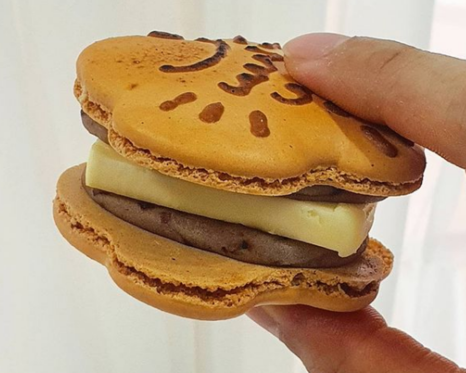 韓国カフェ、ブンオパン、プンオパン、たい焼き、たい焼きマカロン、マカロン、韓国マカロン、あんバターマカロン