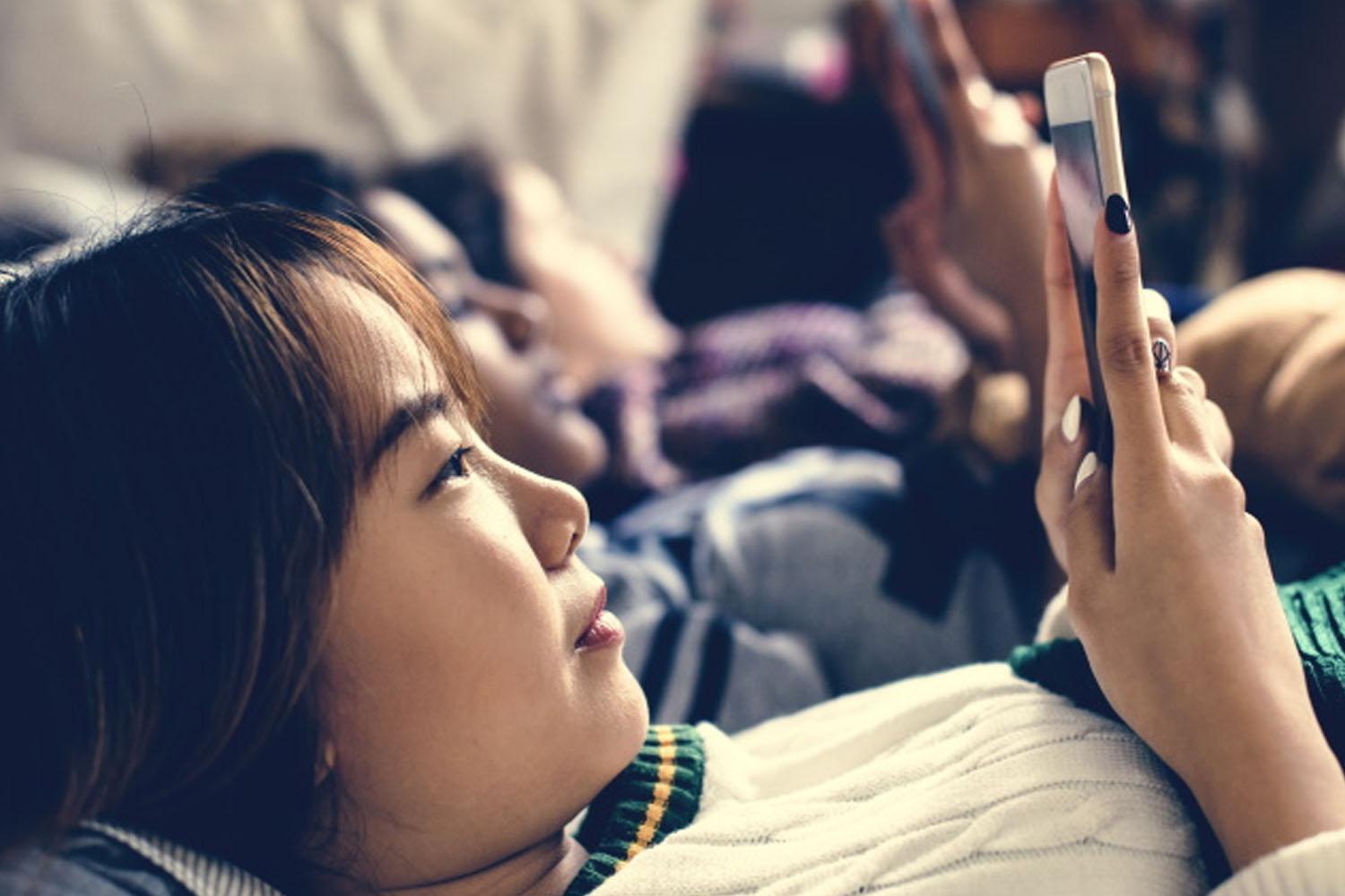 ปัญหาการติดโทรศัพท์ของเด็กเกาหลี