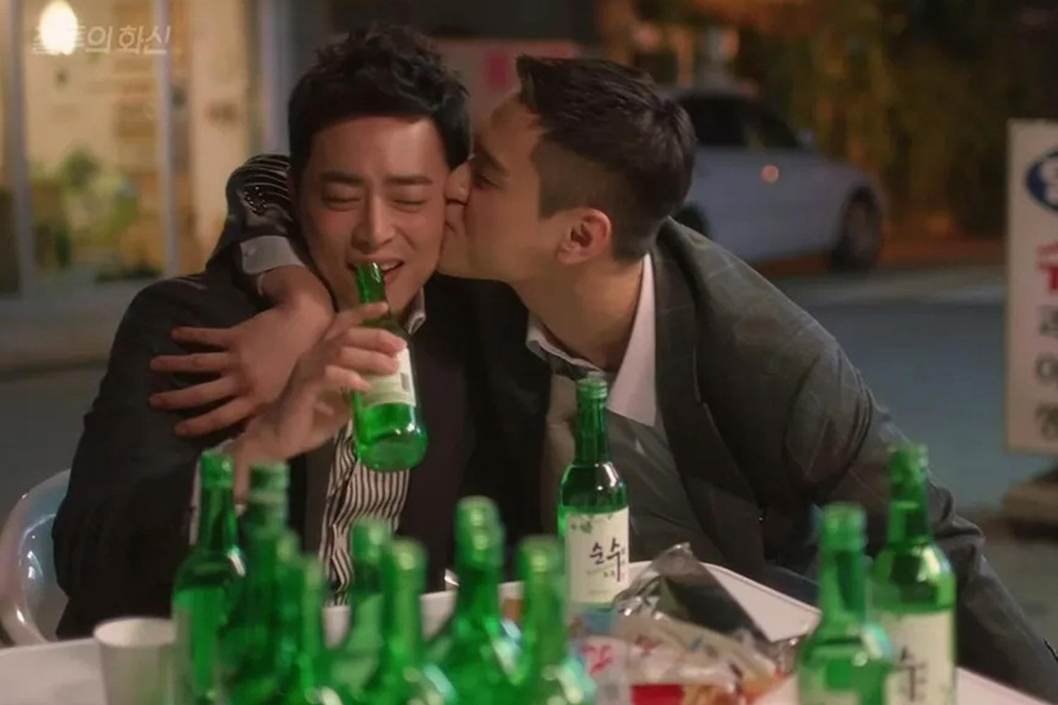 văn hoá uống rượu ở hàn 