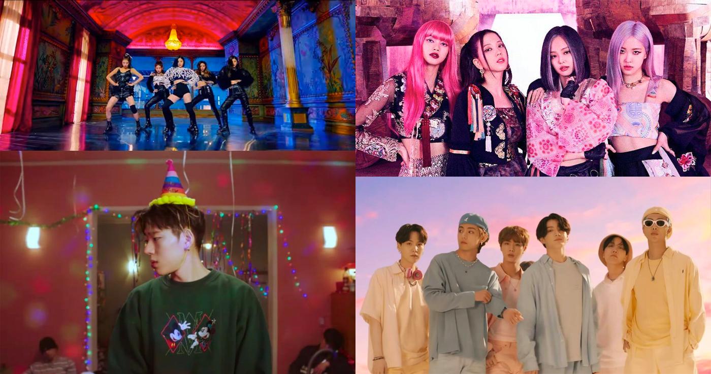 10 Most Viewed K-pop Music Videos On YouTube 2020