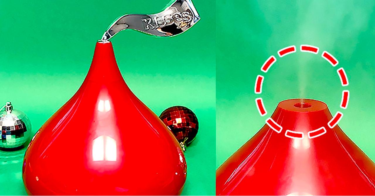 聖誕版巨型朱古力加濕器登場