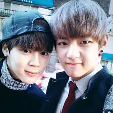 bts jimin and v schoolmates