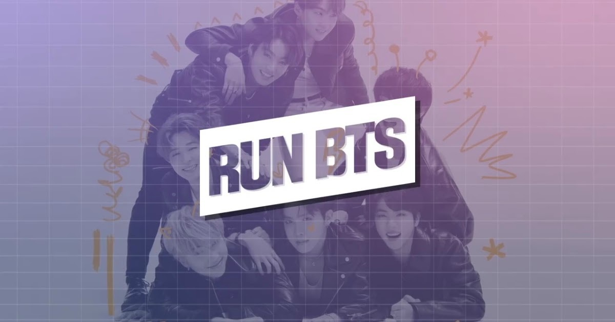 Run BTS intro logo