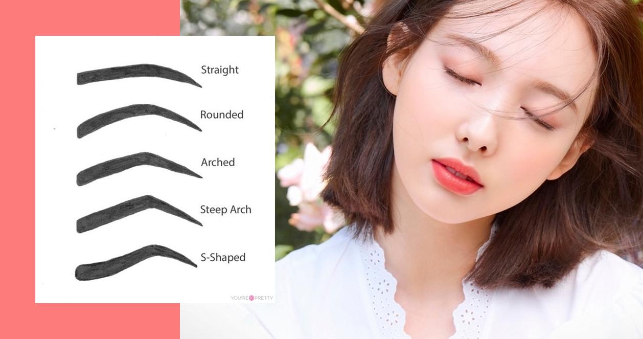 5 dáng lông mày cho từng kiểu khuôn mặt theo lời khuyên của chuyên gia Hàn Quốc