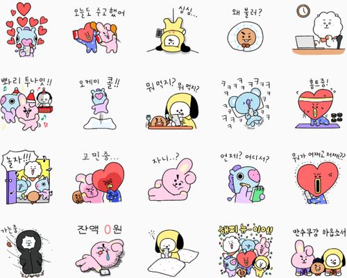 Creatrip 韓国人に人気のカカオトークスタンプ Creatrip 韓国人に人気のカカオトークスタンプ