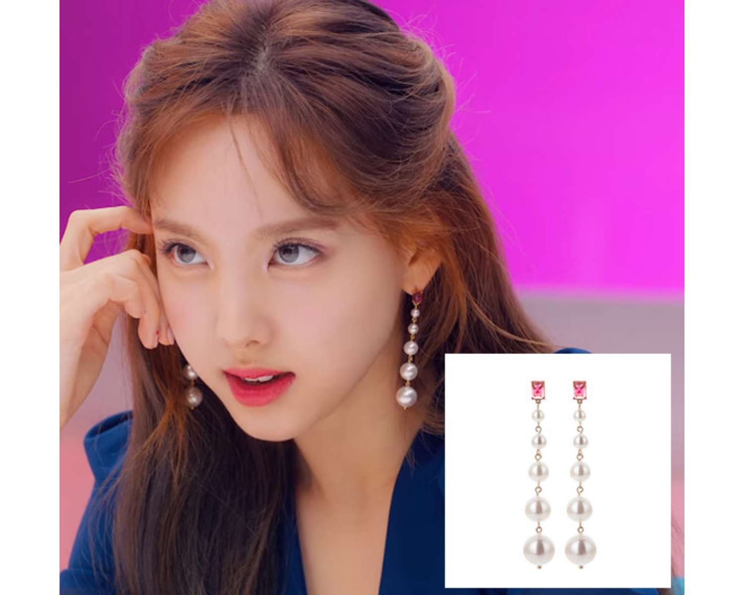 TATIANAJEWELRY、タティアナジュエリー、韓国アクセサリー、パールアクセサリー、ナヨン、TWICE