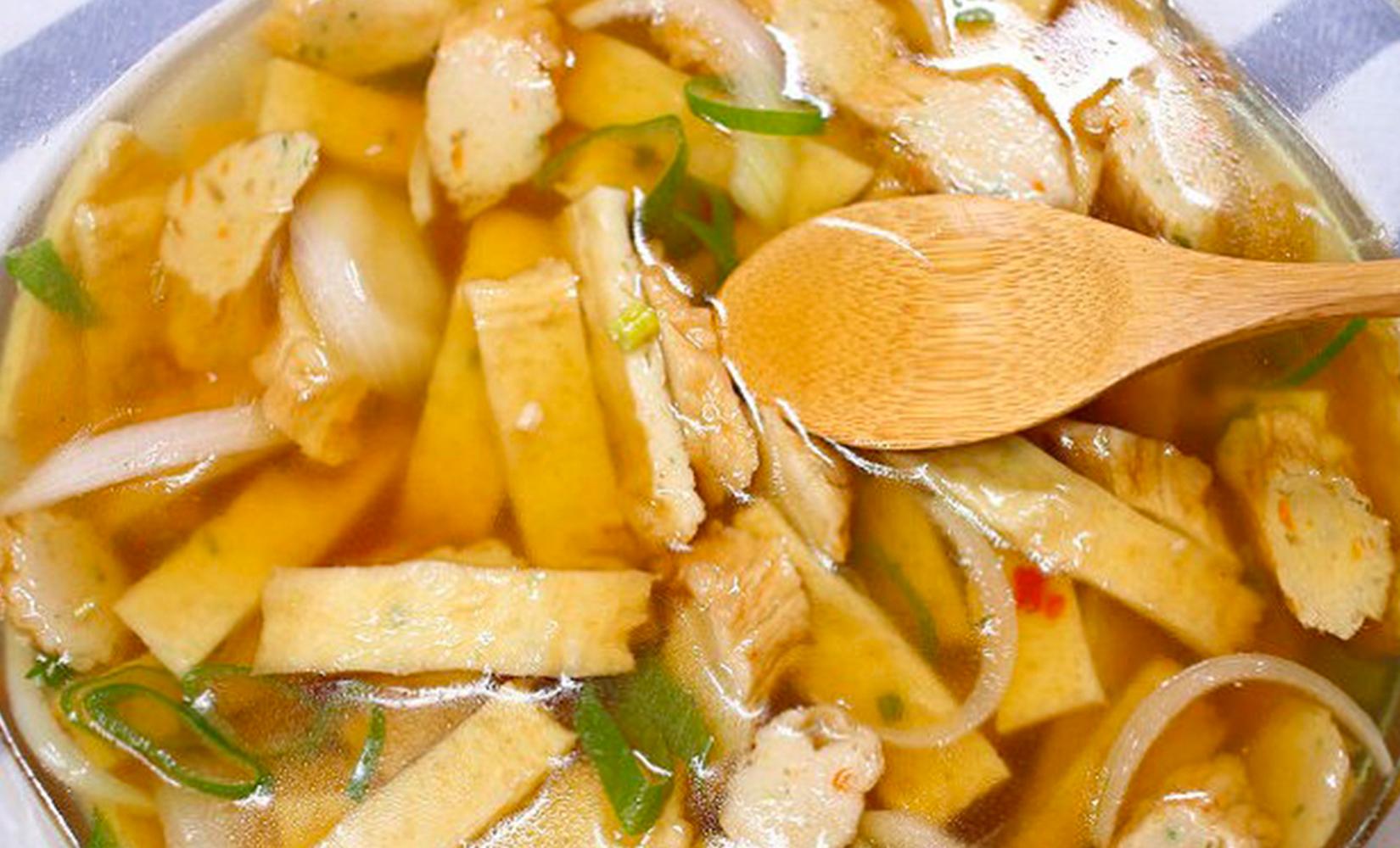5分鐘魚糕湯食譜