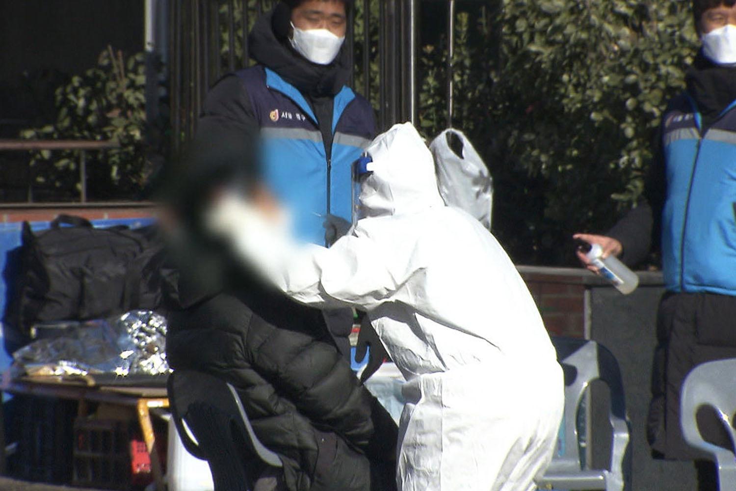 เมื่อวันที่ 12 ธันวาคมพบผู้ติดเชื้อจากโบสถ์ดังจินชุงชองนัมโดซึ่ง