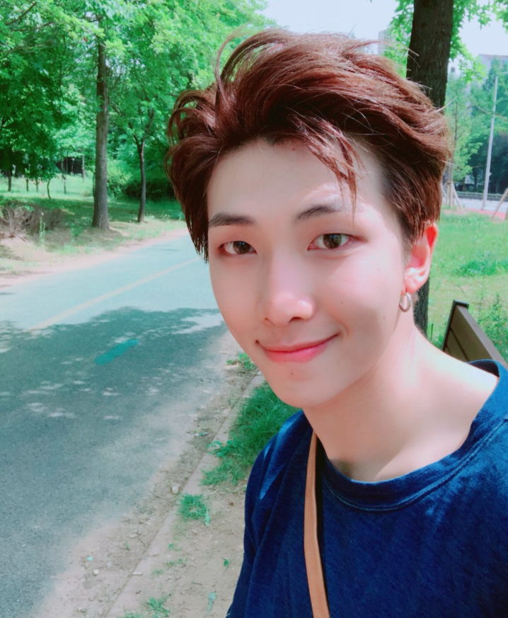 BTS RM photo at Ilsan Lake Park