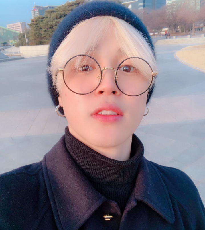 BTS Jimin at Ilsan Lake Park with Ha Sung-woon