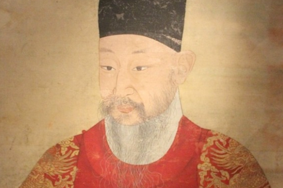 韓國歷史上的皇家人物穿著華麗的傳統服裝