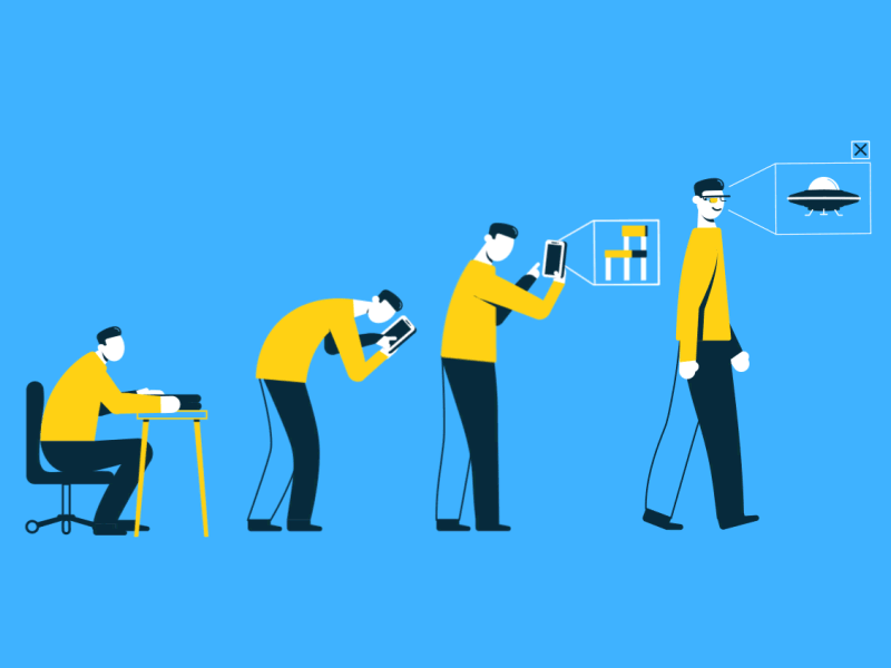 gettting a job cartoon gif