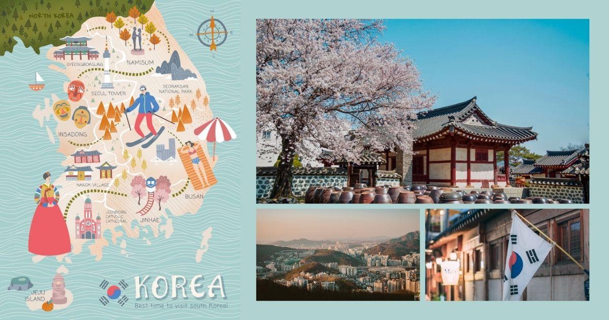 Thông tin cơ bản về địa lý Hàn Quốc bạn nên biết trước khi đến Hàn 
