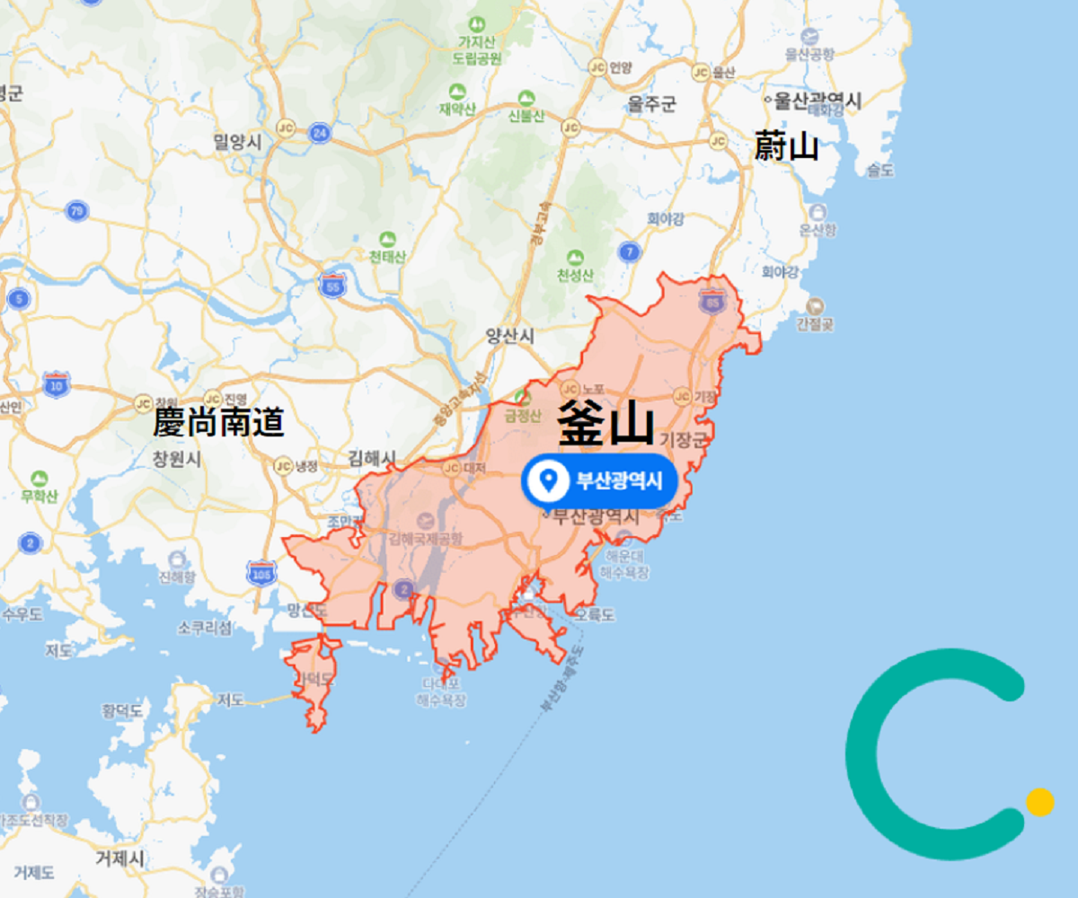 韓国、韓国地理、韓国地図、韓国文化、韓国地理文化、8道、京畿道、江原道、忠清道、慶尚道、済州島、全羅道、釜山、仁川