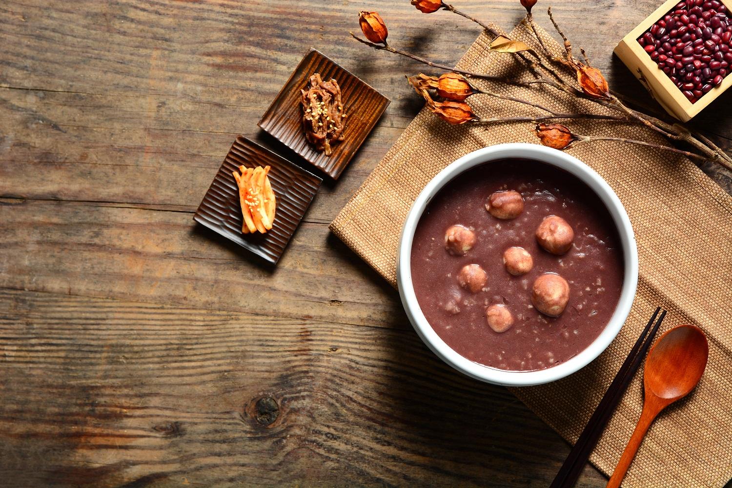 韓国文化、冬至、あずき粥、あずき餅、韓国生活