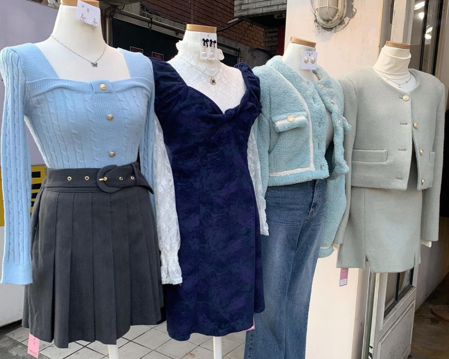 韓国ファッション、韓国服、ファッション、洋服、ホンデ、K-pop