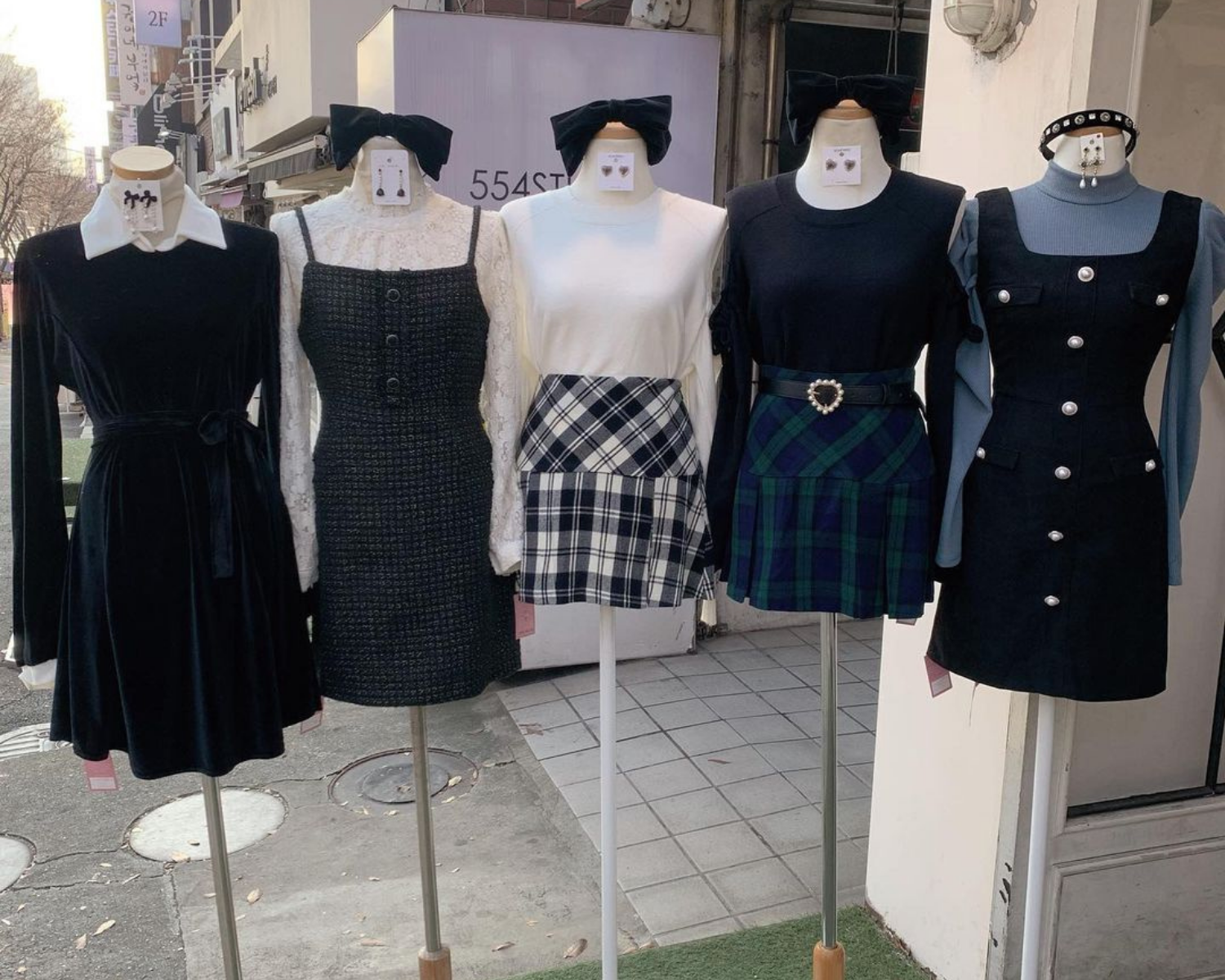 韓国ファッション、韓国服、ファッション、洋服、ホンデ、K-pop