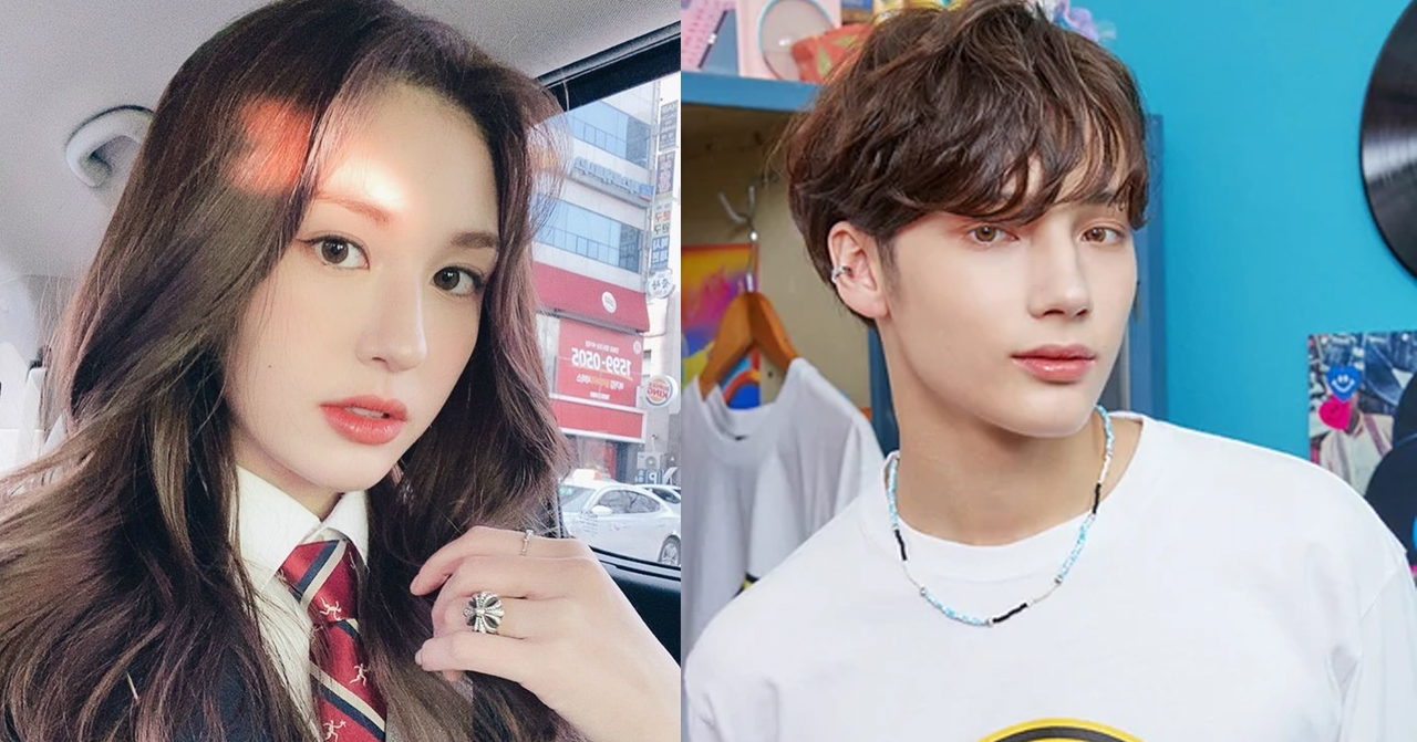 參加節目或活動的韓國混血明星，有著明亮背景和友好的微笑。