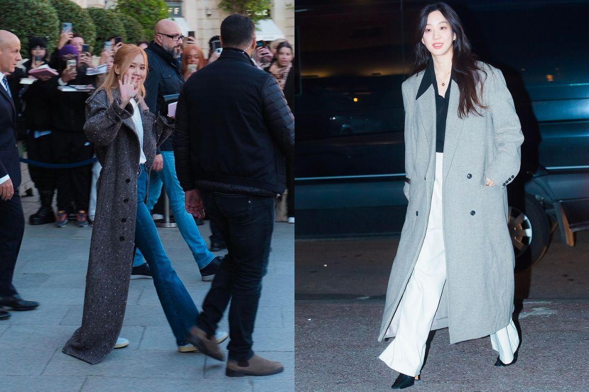 冬 ファッション 韓国 韓国ファッション 韓国トレンド ロングコート ロングブーツ ペディン 韓国芸能 スウェット 秋冬