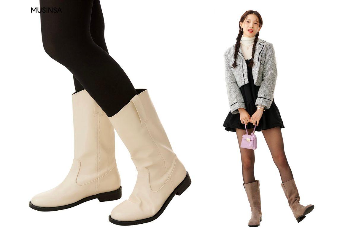 冬 ファッション 韓国 韓国ファッション 韓国トレンド ロングコート ロングブーツ ペディン 韓国芸能 スウェット 秋冬