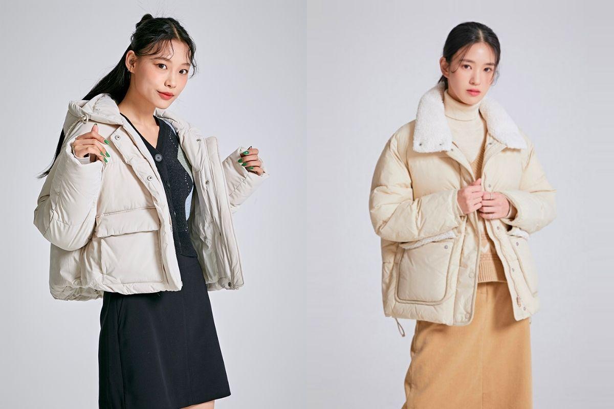 Áo phao ngắn puffer hàn quốc của spao