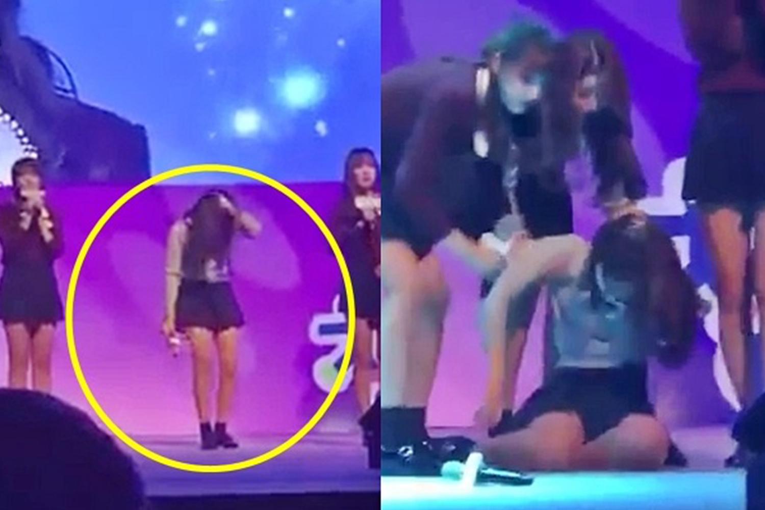 Trainees pushing themselves to the limit during K-pop audition show