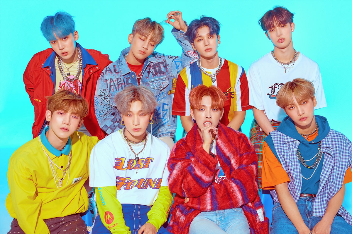 KQ娱乐旗下组合ATEEZ，是2020年销量出色的男团，新生代Kpop代表。