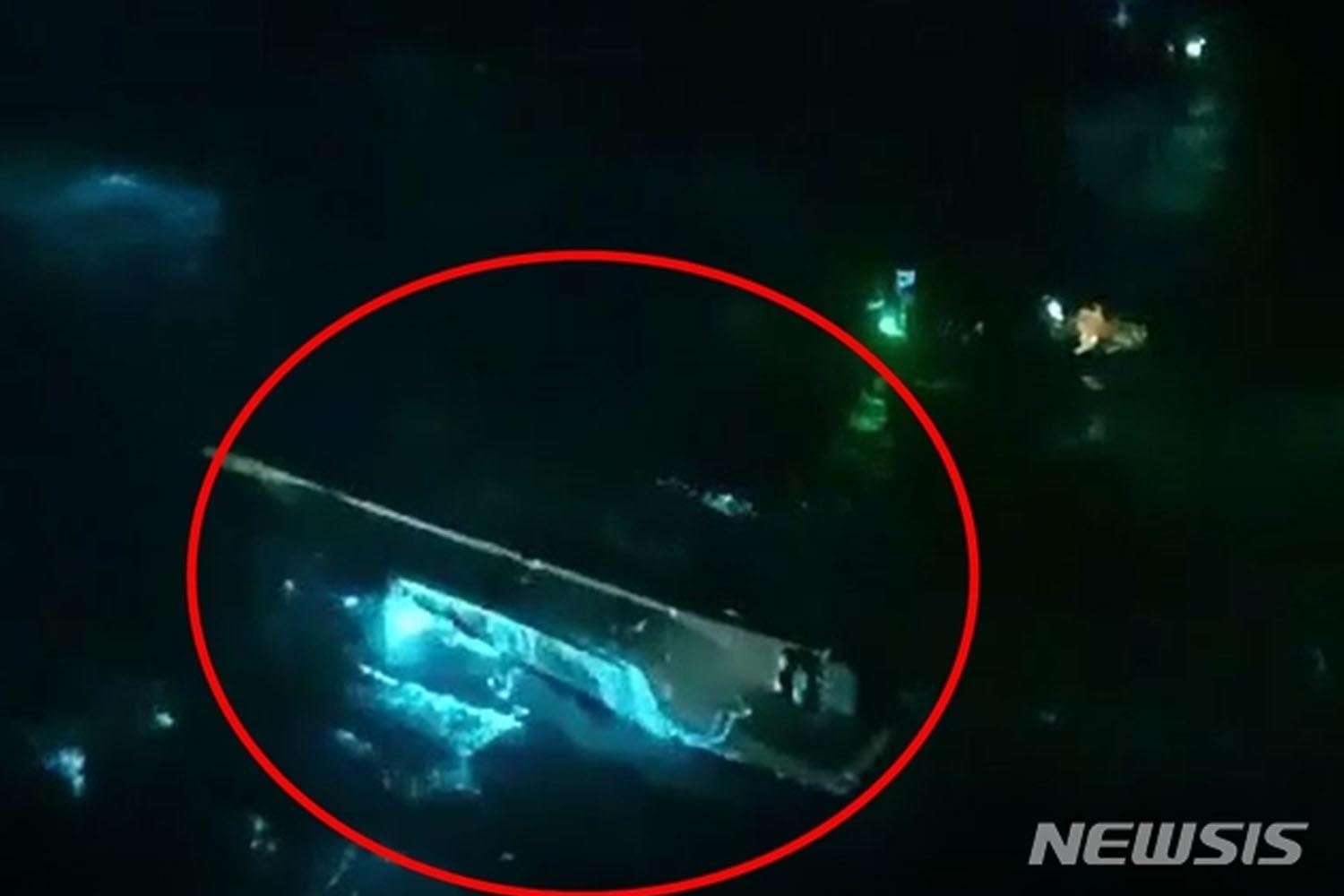 เกิดเหตุเรือประมง 32 minhos(32명민호) พลิกคว่ำห่างจากท่าเรือทางตะวันตกเฉียงเหนือของเกาะเชจู