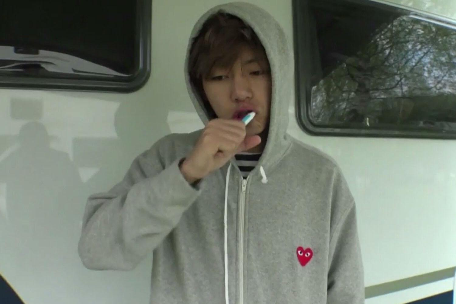 ที่เกาหลีมีกฏเกี่ยวกับการแปรงฟันที่เรียกว่า 