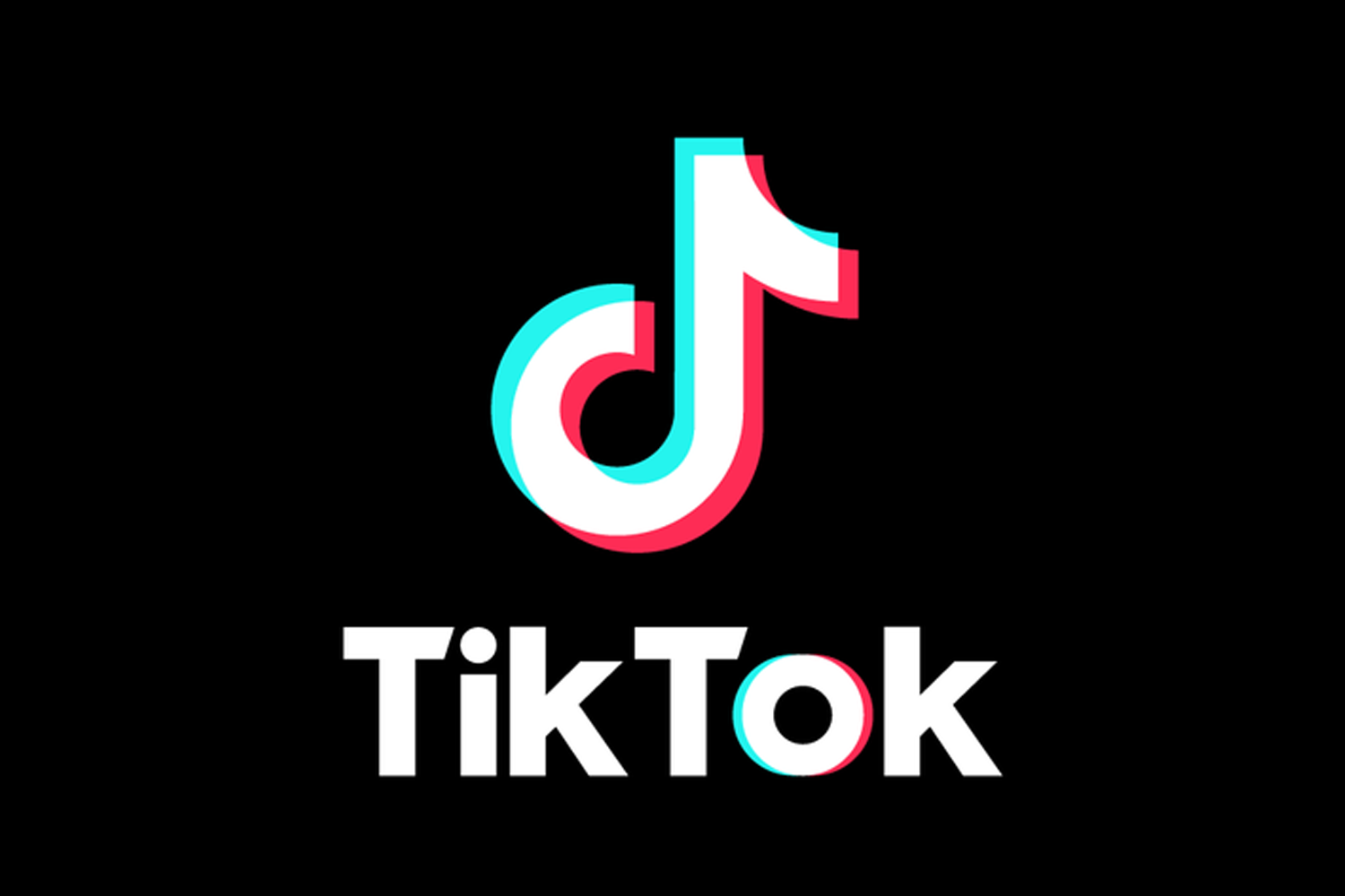 TikTok應用程式黑底白字和紅藍漸層的音符圖案，是韓國人用來消遣的短視頻平臺。