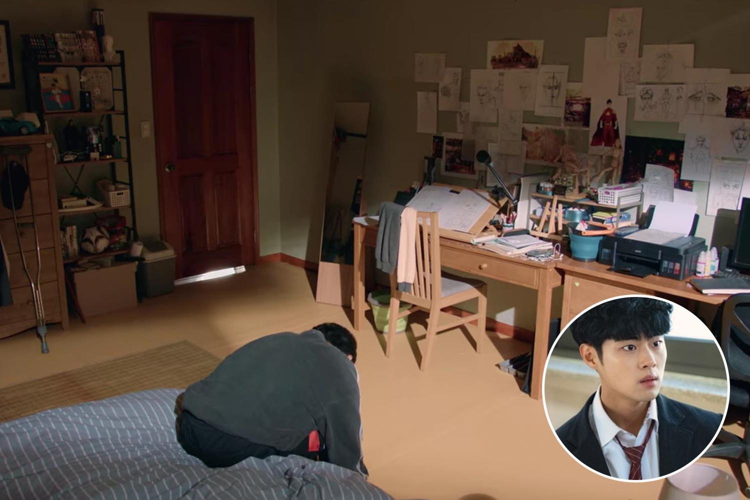 A simple bedroom in a grandparent