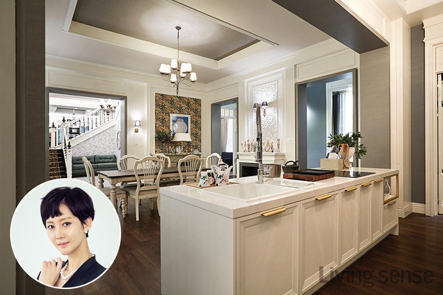 living and dining area similar to living space with neutral colors full of renaissance like elegant decor