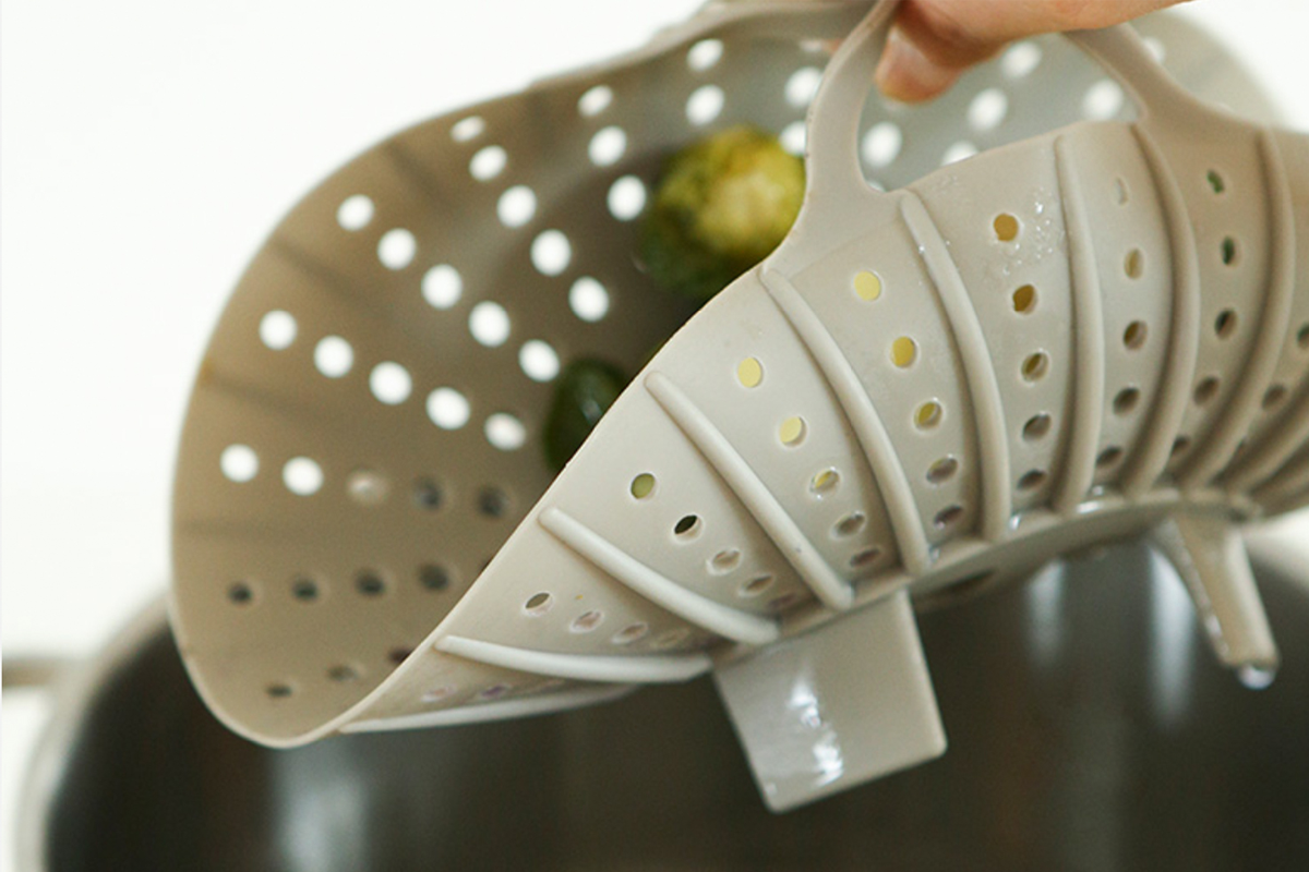 BONBON矽膠蒸盤的便利設計，適合不同蒸煮需求。