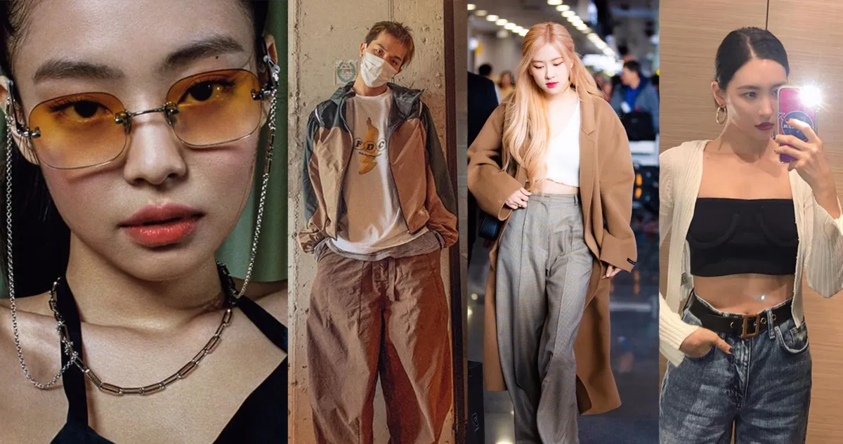 以90年代穿搭為主題的四種時尚風格，展示了復古與現代的融合，吸引對時尚有興趣的讀者注意。