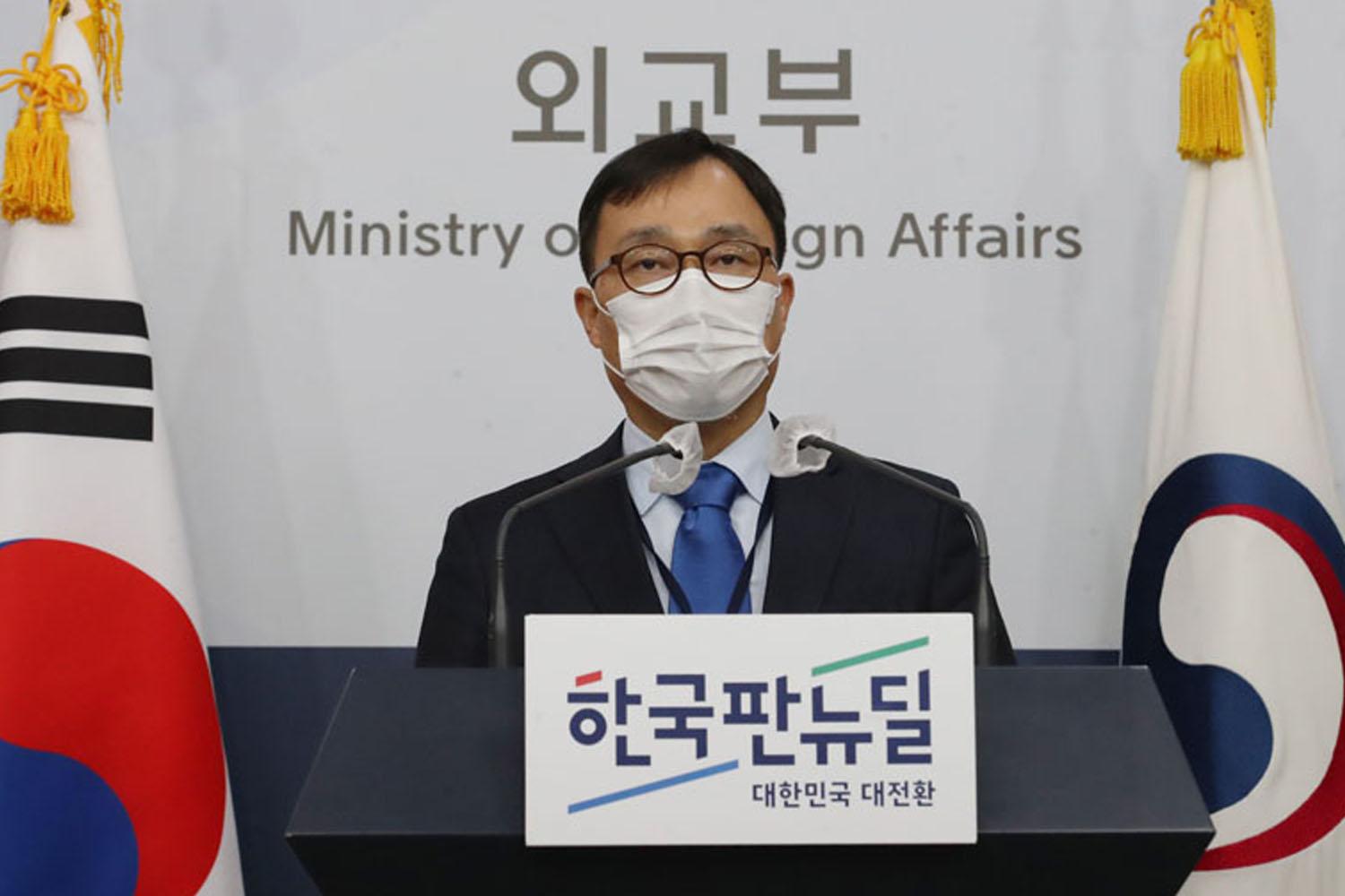 ด้านกระทรวงต่างประเทศของเกาหลีใต้กล่าวว่า รัฐบาลจะดำเนินการทางทูตเ